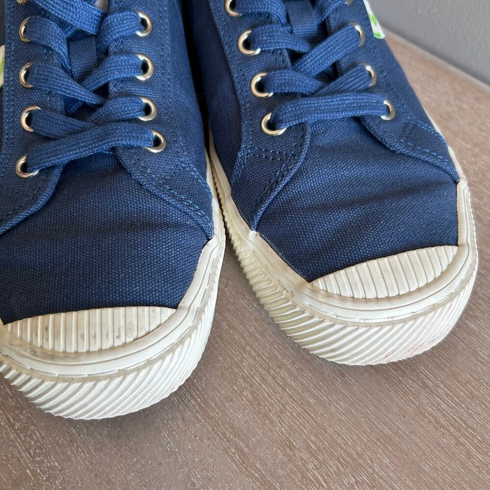 Cariuma Oca Low Sneakers - Navy Canvas, Women’s Size 8.5 Boho Casual.” - Picture 4 of 7